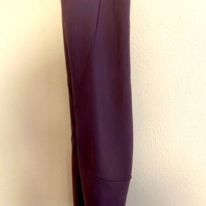 Deep burgundy LuluLemon leggings
